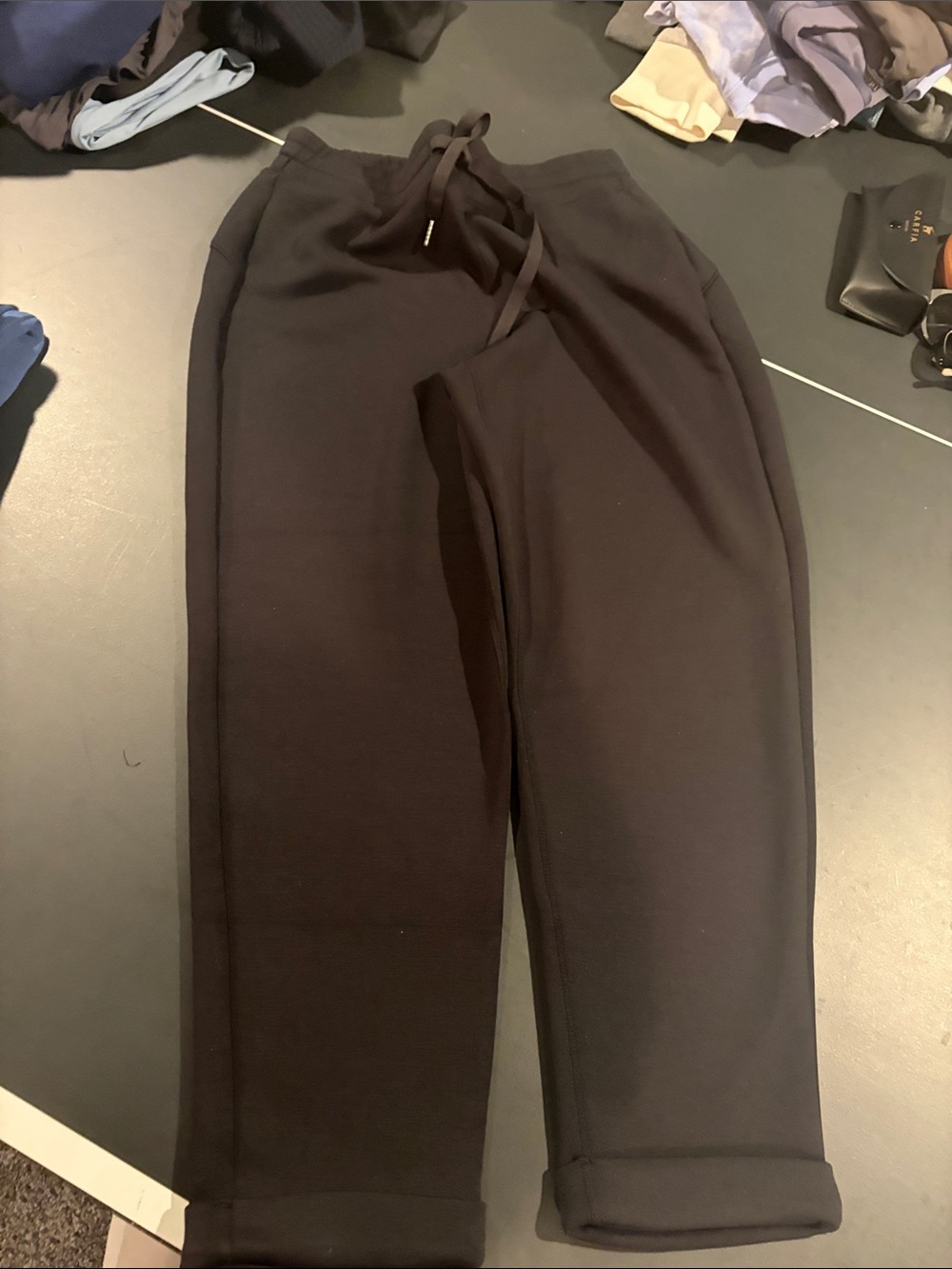 Spanx medium black joggers